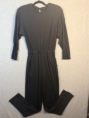 Vintage Saint Germain Black Knit Jumpsuit
